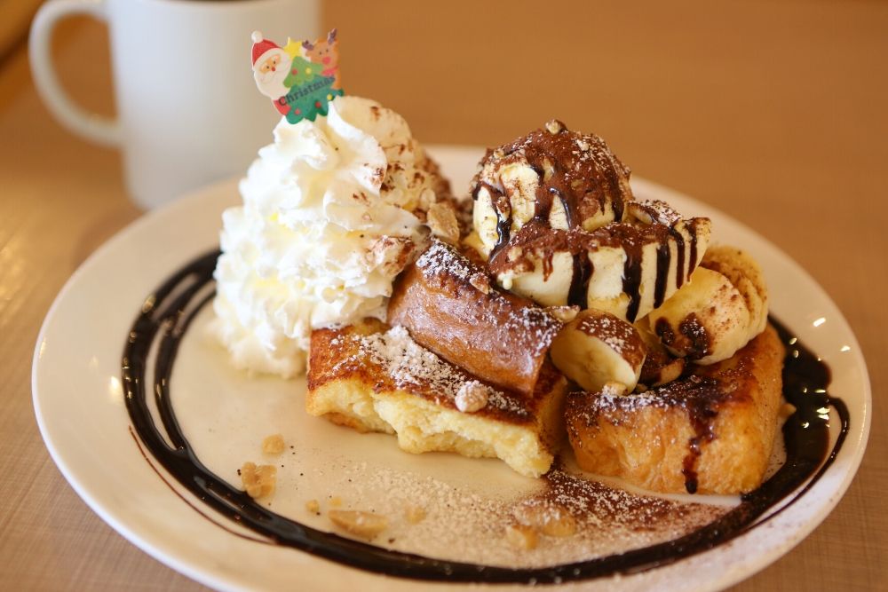 チョコバナナフレンチトースト