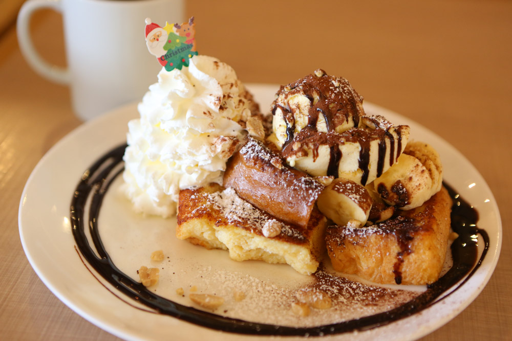 Rカフェのフレンチトースト