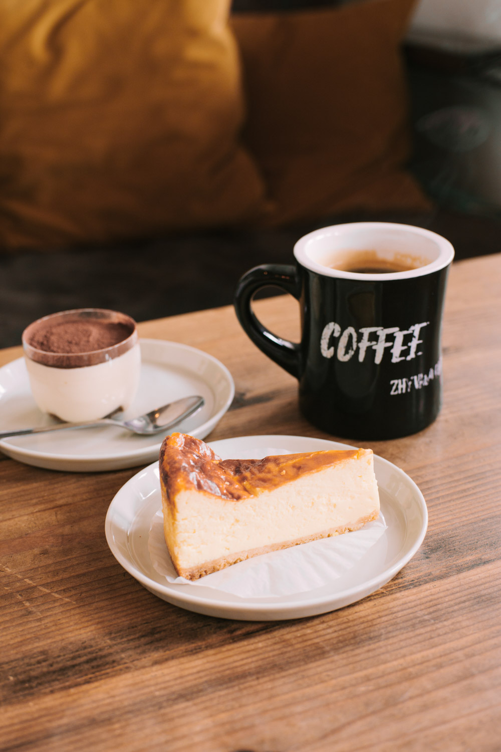 コーヒーとケーキ