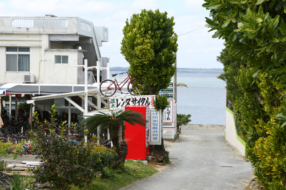 レンタサイクルのお店