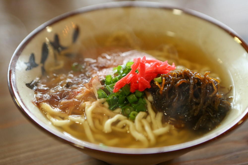 海中茶屋の沖縄そば
