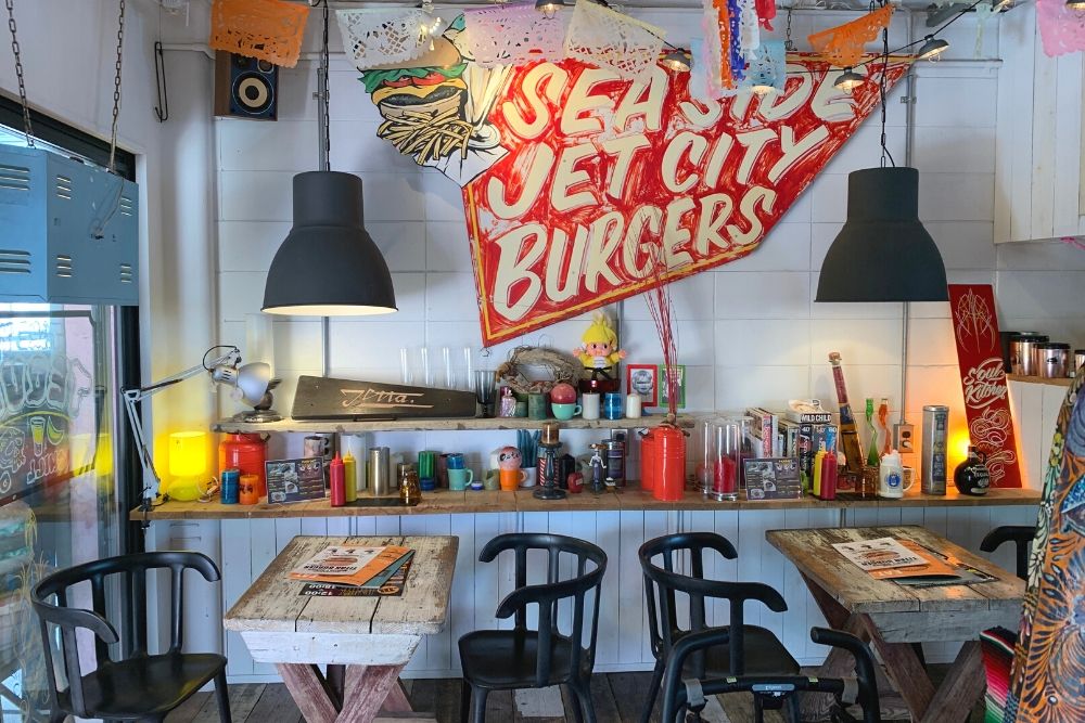 ジェッタバーガーマーケットの店内
