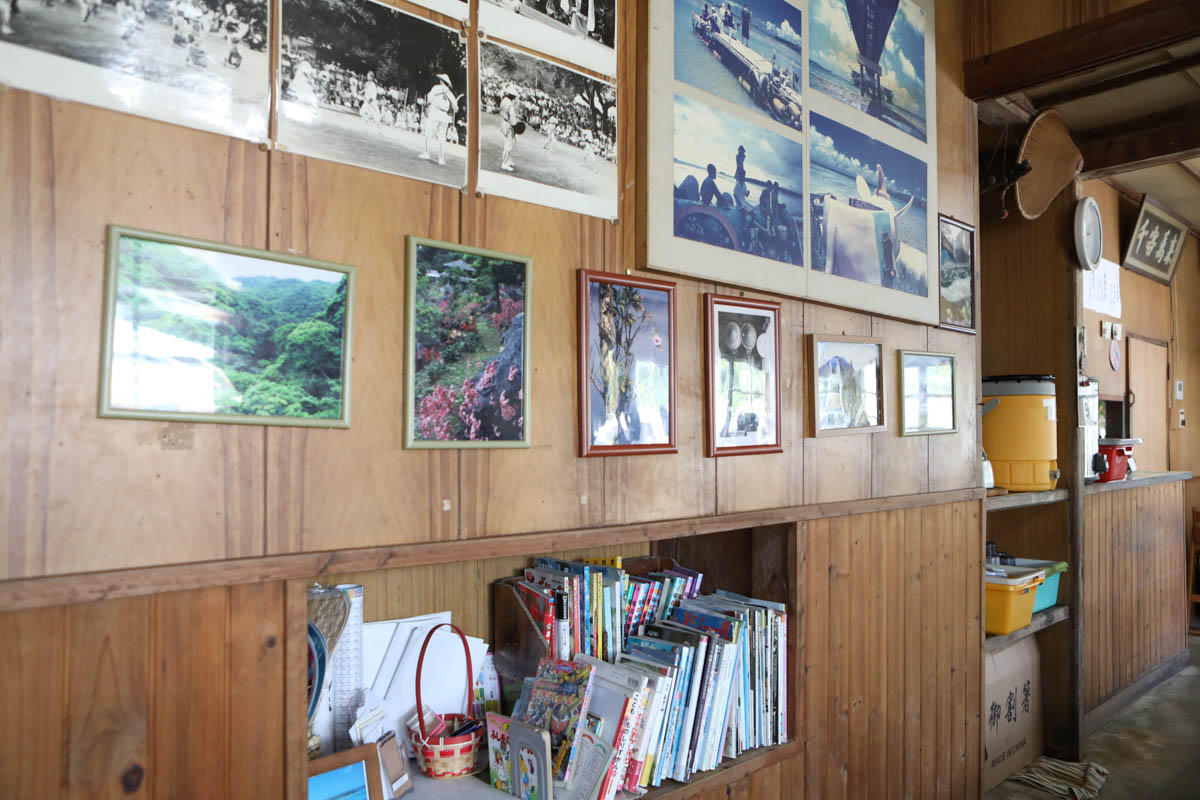 レトロな店内