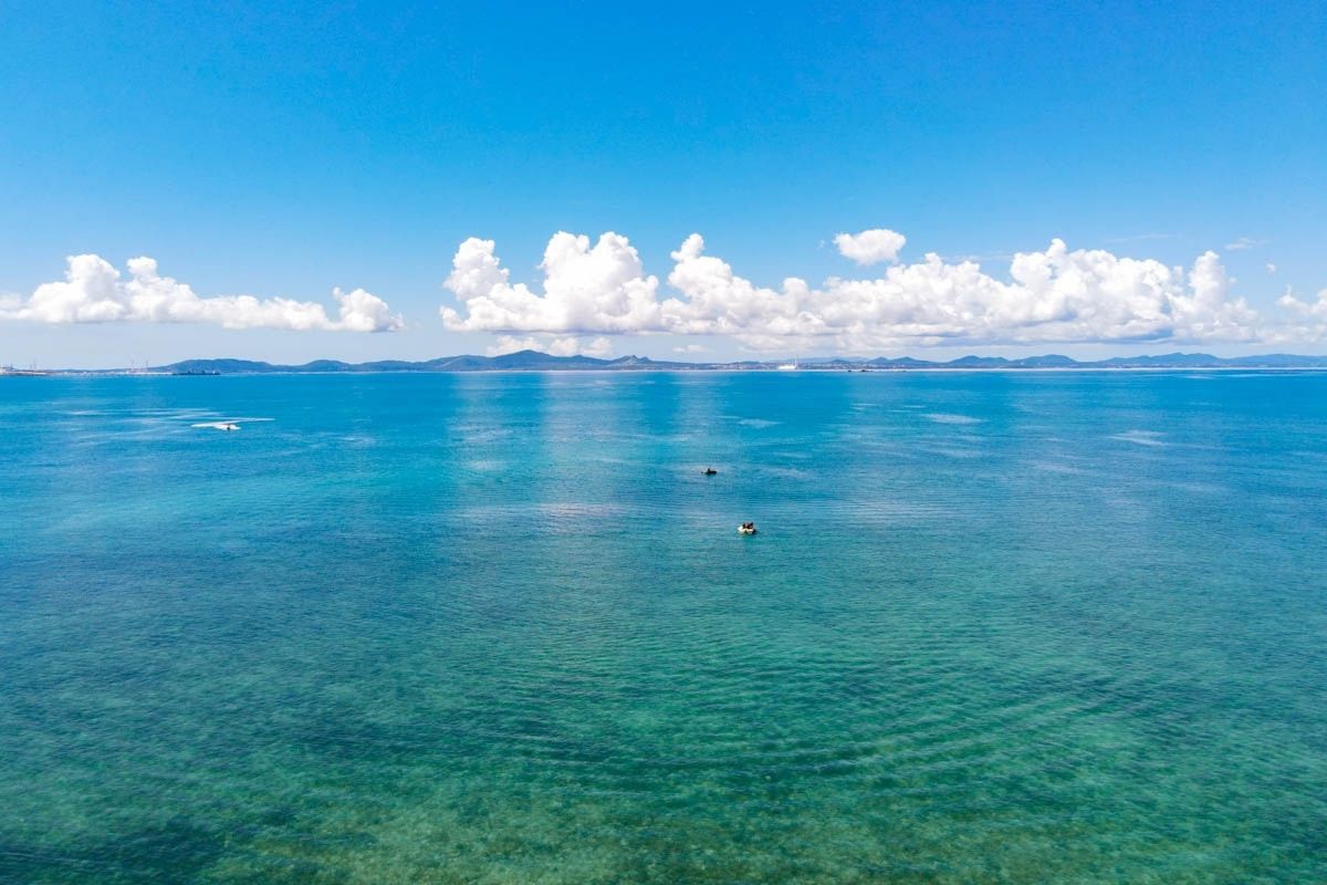 沖縄の紫外線と海